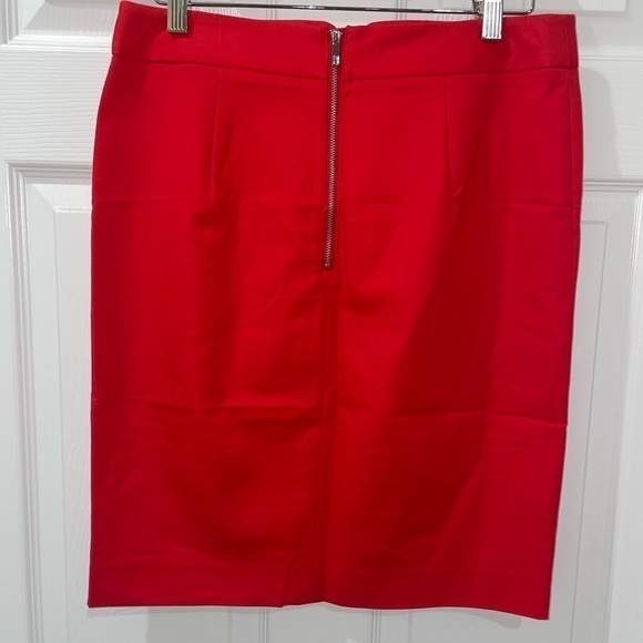 Andrea Jovine Red Pencil Skirt SZ 6​​​​​​​​​​​​ - Picture 5 of 6